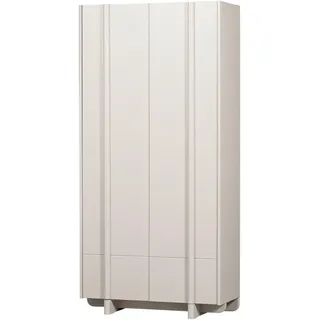 Woood Basu Garderobenschrank 101 x 2 x 210 cm weiß