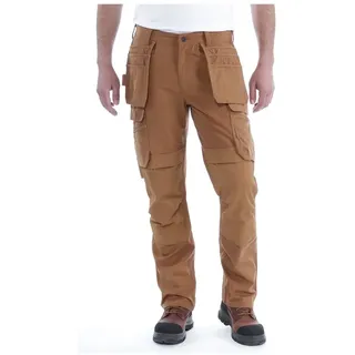 Carhartt Steel Multi Pocket Tech Relaxed Fit Hosen - Brown - 30 - 28