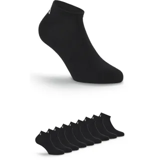 Sneakersocken FILA "UNISEX INVISIBLE PLAIN SOCKS", Damen, Gr. 39-42, schwarz, Baumwollmischung, unifarben, normal, Socken Sneakersocken, mit Logo-Schriftzug, Topseller