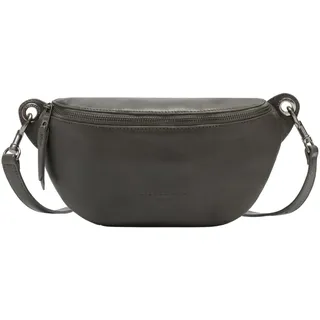 Liebeskind Berlin Damen-Gürteltasche „Tavia S“ I Belt-bag Damen aus Leder mit verstellbarem Riemen I Damen Gürteltasche I geräumiges Hauptfach mit Reißverschluss und ein Innenfäch I Belt Bag schwarz