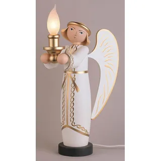 Engel elektrische Beleuchtung 50 cm NEU Erzgebirge Weihnachtsfigur Festerdeko