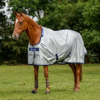 Bucas PowerTurnout Pferdedecke Light 125 Silber