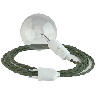 Creative Cables Tc63 5 M Hängelampe - Green / White - One Size