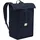 City-Rucksack 20l in Blau wasserabweisender Rucksack Damen Herren leichter Daypack für Städtetrips mit Laptop-Fach Rolltop-Rucksack ideal für den urbanen Alltag