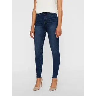 Vero Moda Sophia High Waist Skinny Jeans Medium Blue Denim L 32