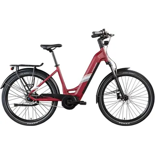 Zündapp X800 2023 27,5 Zoll RH 48 cm Damen weinrot - Rot