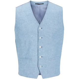 JACK&JONES Herren JPRRIVIERA Linen Waistcoat Anzugweste, Troposphere/Fit:Slim FIT, 56