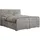 Boxspringbett 140 200 H3 Hellgrau
