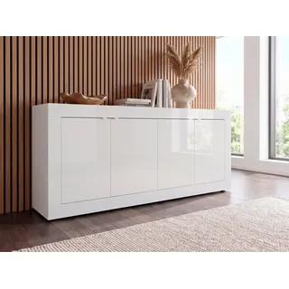Home Affaire Basic 207 x 86 x 43 cm Weiß