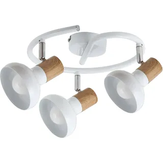 Rabalux 5946 Deckenstrahler 3 Spots Holly, E14, weiß, Skandinavisch - Weiß