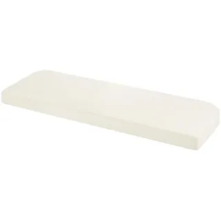 PRIMEPATIO Bankauflage Outdoor 120x40x8 cm Wasserdicht Creme | Abnehmbarer Waschbarer Bezug, Passend für Gartenbank, Schaukel und Innenhof, Sitzkissen für Balkon & Gartenmöbel