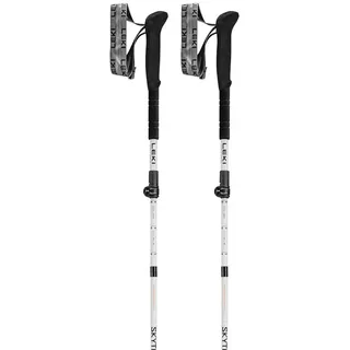 Leki Skytera FX Carbon SL 110-130 cm orange/schwarz/weiß