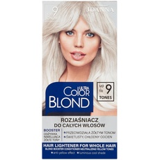 Bild von Ultra Color Blond Haaraufheller Aufheller Haare Aufgehellt bis 9 Töne Lang Anhaltender Glanz und Reinheit der Blonden Farbe für Ganzes Haar Strähnchen und Balayage Kühler Farbton