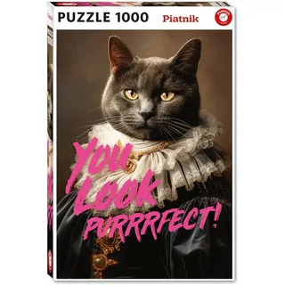 Piatnik 1000 Teile Puzzle You Look Purrrfect!