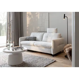 Home Affaire Schlafcouch Polyester 2-Sitzer Weiß