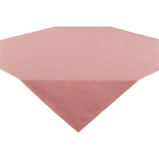 Delindo Lifestyle Mitteldecke »WIEN« Fleckabweisend, pflegeleicht, 180 g/m2, rosa
