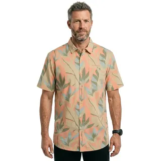 O ́neill Print Kurzarmhemd - Orange Tropicana Big - L