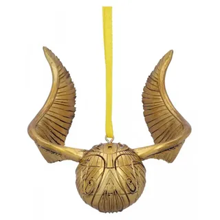 Nemesis Now Harry Potter Goldener Schnatz Quidditch Hänge-Ornament, für Geburtstag, offizielles Lizenzprodukt, goldfarben, B5623T1, One Size, Gold