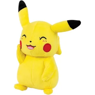 TOMY Pokemon Pikachu smiling Plüschfigur 20cm Kuscheltier