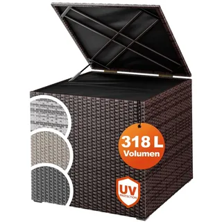 CASARIA Gartenbox 318 L 75 x 70 cm Braun