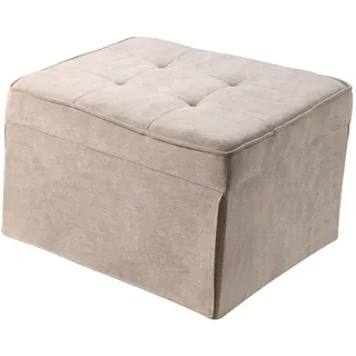 Atlantic Home Collection Relaxliege Finn 80 x 43 x 70 cm Beige mit Kissen