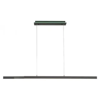 Paul Neuhaus LED Pendelleuchte Q-ARIAN Pendellampe mit beleuchtetem Deckenkasten, CCT RGB Anthrazit Esszimmer, Küche 2569-13 - Grau