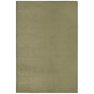 BT Carpet Softvelours Läufer Bare Grün, 80x250 cm