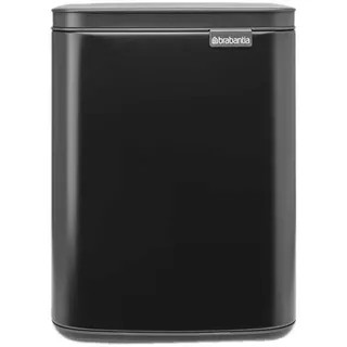 Brabantia Bo Mülleimer 7l - Matt Black - One Size