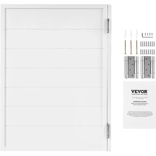 Vevor Saloontüren rechts 80,5 x 106 cm weiß