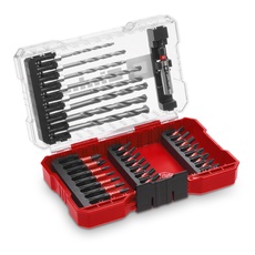 Bild von Original Einhell M-CASE 33-tlg. schlagfestes Bit- und Steinbohrer-Set (25-mm-Bits, 50-mm-Bits, Steinbohrer, 60-mm-Bithalter inkl. Aufbewahrungsbox)