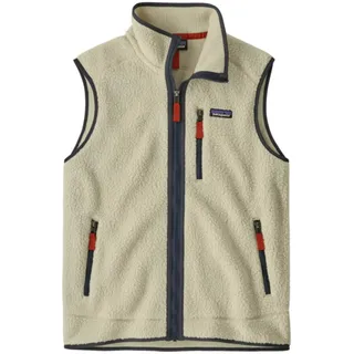 PATAGONIA M's Retro Pile Vest-Pelican w/Smolder Blue-L