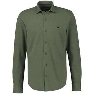 LERROS Langarmhemd mit Logo Stickerei