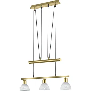 Trio Levisto 3-flg. 61 cm gold, weiß