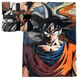Dragon Ball Fleecedecke 130x180 Cm - Multicolor