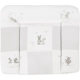 roba Wickelauflage »Fox + bunny), Taupe/Weiß ca. 85x75cm