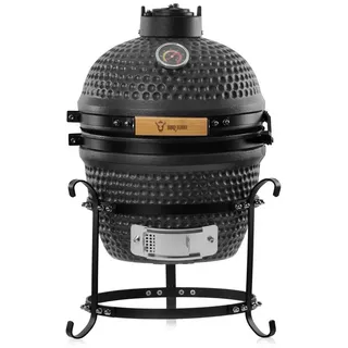 BBQ-Toro Kamado Grill Ø 32 cm matt grau