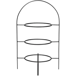 Asa Selection ASA Etagere 3-stufig für Essteller, schwarz