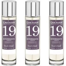 3 x Caravan Herrenparfum Nr. 19-150 ml.