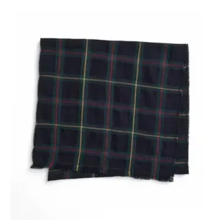 Gant für Damen. 4920240 Marinekarierter Wollschal (OSFA), Lässig, Wolle