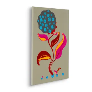 KOMAR Leinwandbild »Volcano Seeds - Größe 40 x 60 cm« Natur 1 Stk. tlg. Keilrahmenbild mi Echtholzrahmen, bunt