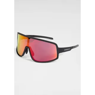 BACK IN BLACK Eyewear Sonnenbrille, stylische Sportbrille, schwarz