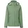 Regenjacke Damen wasserdicht atmungsaktiv und winddicht mit 2-Lagen-Membran verstaubare Kapuze 420g leicht willow green 34