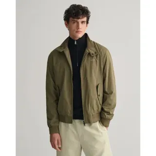 Gant für Herren. 7006381 Leichte Harrington Jacke grün (L), Lässig, Langarm, Recyceltes Polyester, Nachhaltig