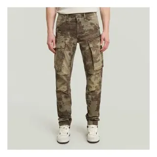 G-Star für Herren. D02190-E081-H585 Rovic Zip 3D Regular Tapered Trousers braun (28/32), Lässig, Camouflage, Baumwolle