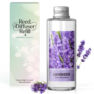 SCENTORINI Raumduft Nachfüller Lavendel, 200ml, Duftöl Nachfüllflasche für Diffuser, Langanhaltender Aroma Refill für Wohnzimmer, Schlafzimmer, Badezimmer