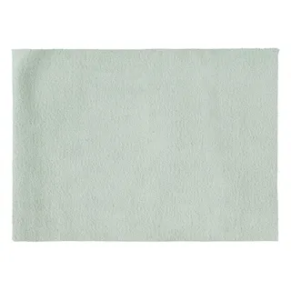 Eurofirany Dekorativer Teppich Fußmatte Teppichläufer Läufer Badeteppich Badvorleger Wohnzimmer Schlafzimmer Küche Rechteckig Fellimitat Weich, Mint, 75X150cm