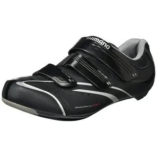 SHIMANO Erwachsene Rennschuhe SPD SH R078L Schuhe, Schwarz, 43