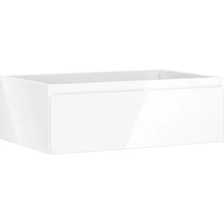 Mexen Orio Badezimmerschrank für Waschbecken, 70 cm, 1 Schublade, weiß glänzend - 91A10-07023-1-BF00 - Weiß