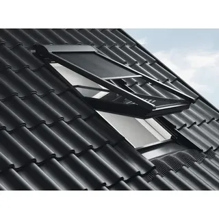 VELUX Hitzeschutz-Markise transparent schwarz elektrisch MML UK08 5060