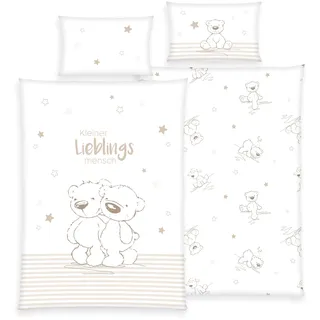 OTTO home Kleiner Liebling Bär Beige 100 x 135 cm + 40 x 60 cm